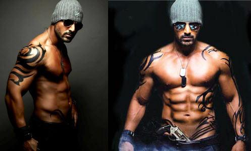 john abraham body gym workout