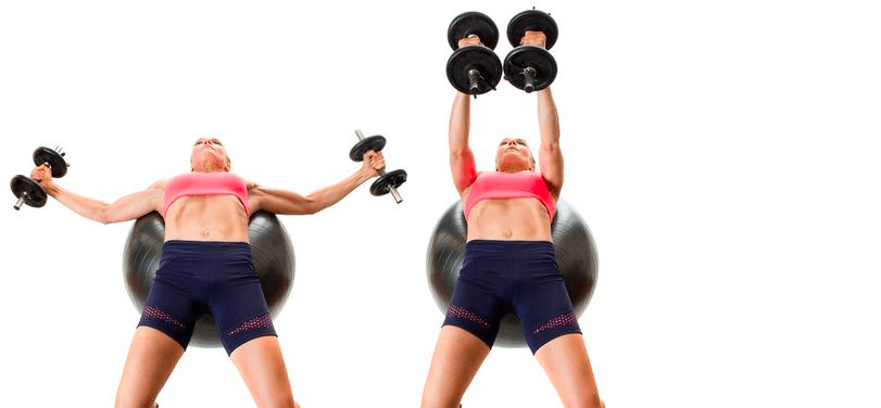 dumbbell fly workout for women