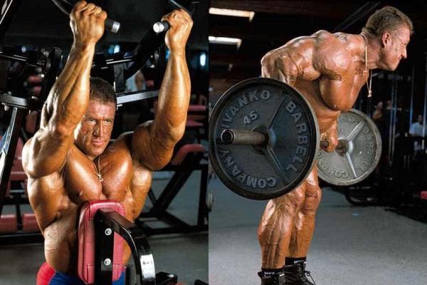Allenamento schiena di Dorian Yates
