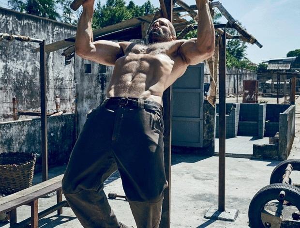 Jason Statham Workout Pictures
