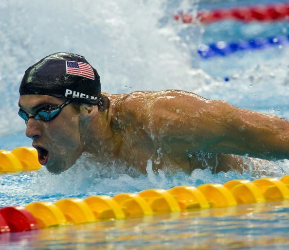 Michael Phelps Training