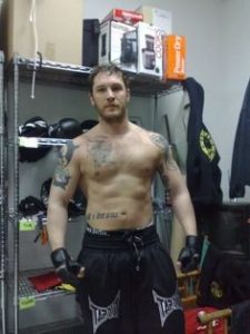 Tom Hardy Working Out