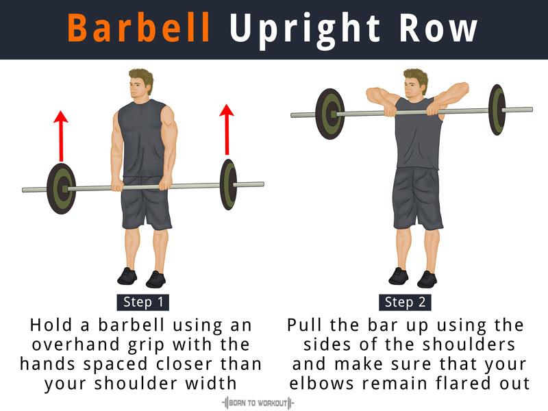 Barbell Upright Row: How to do, is it Good, Alternative Forms