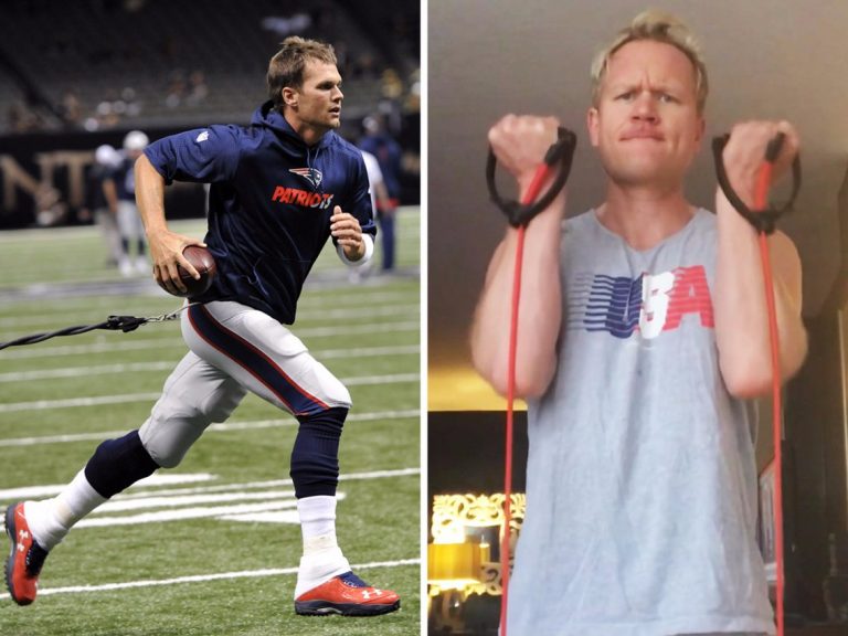 Tom Brady Resistance Band Workout | Born to Workout | Born to Workout